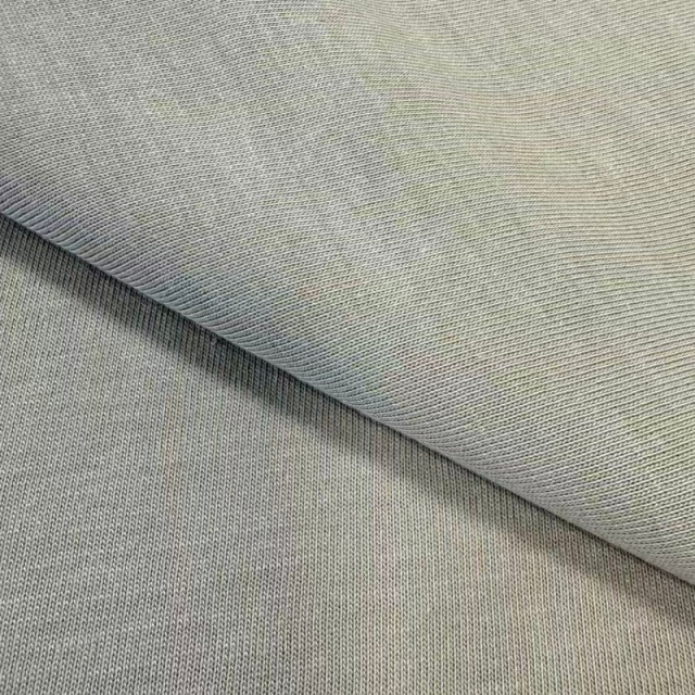 Modified Acrylic Tencel Blended Knitted Sweat Fabric 2