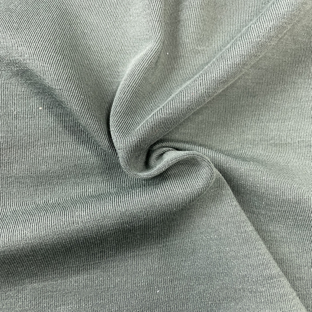 300gsm Green Meta Aramid Double Sides Knitted Flame Retardant Fabric
