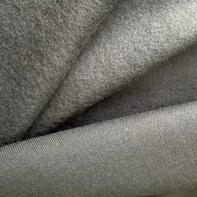 Modified Acrylic Blended Flame-retardant Single-sided Fleece Sweatshirt Knitted Fabric