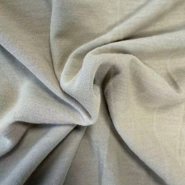Modified Acrylic Tencel Blended Knitted Sweat Fabric