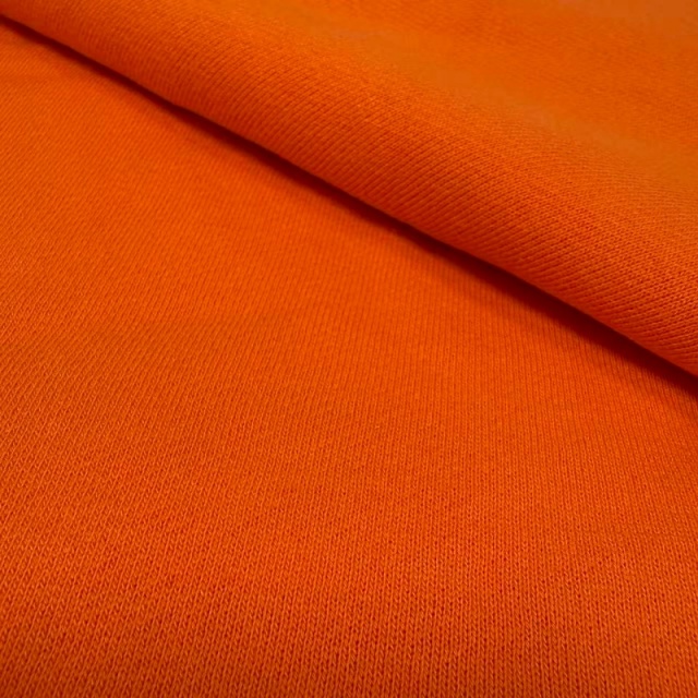 Modified Acrylic Cotton Blended Flame-retardant Knitted Single-sided Fleece Sweatshirt Fabric