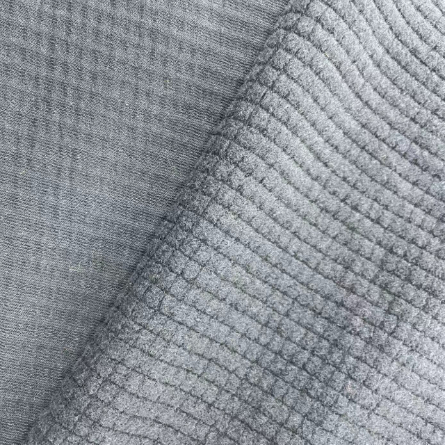 300gsm Modacrylic blended single-sided Polar Fleece flame retardant fabric