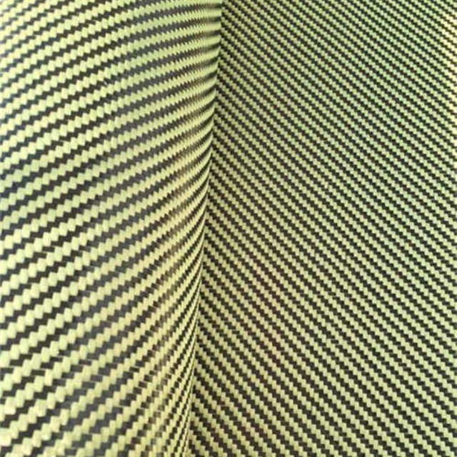 460gsm Kevlar carbon fiber blend woven flame retardant fabric