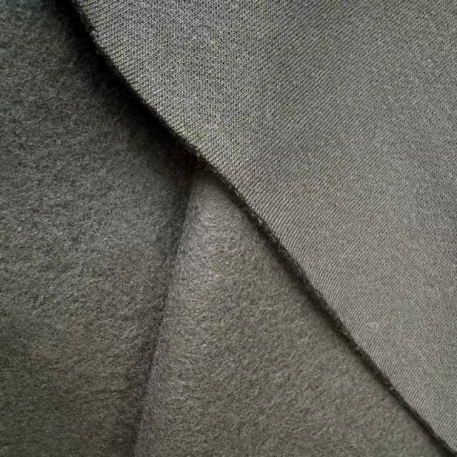 Modified Acrylic Blended Flame-retardant Single-sided Fleece Sweatshirt Knitted Fabric