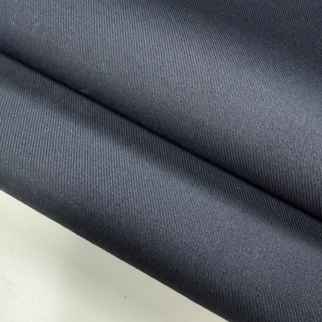 250gsm Royal Blue Aramid Viscose Blended Flame-retardant Woven Twill Fabric