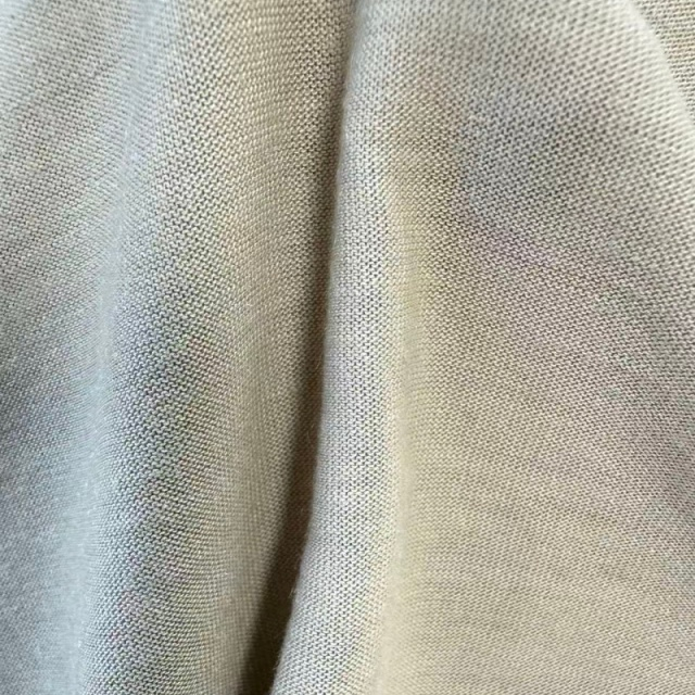 Modified Acrylic Tencel Blended Knitted Sweat Fabric