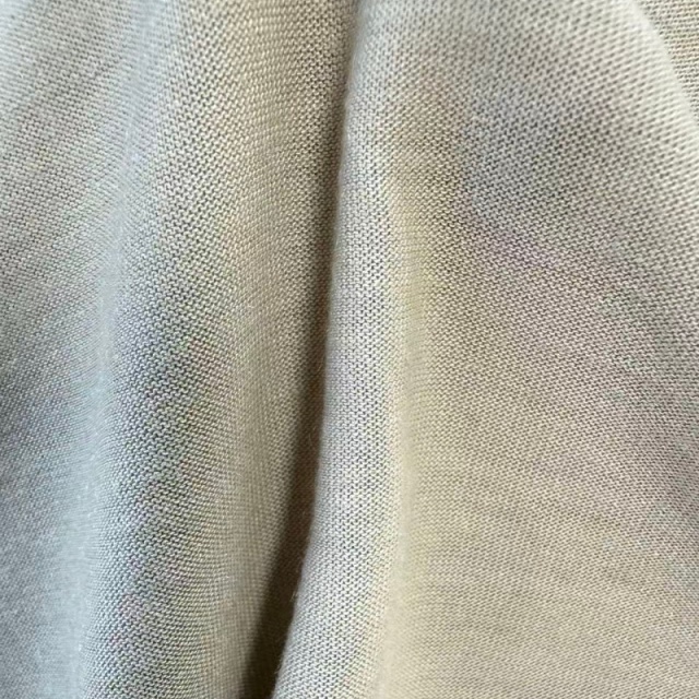Modified Acrylic Tencel Blended Knitted Sweat Fabric