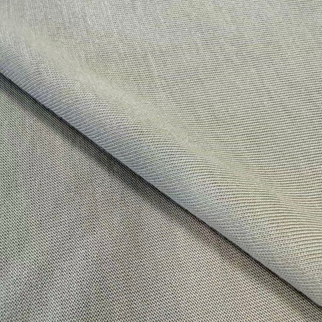 Modified Acrylic Tencel Blended Knitted Sweat Fabric 2