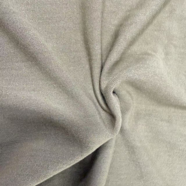 Modified Acrylic Tencel Blended Flame-retardant Knitted Sweat Fabric