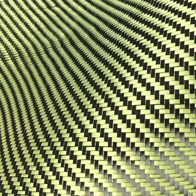 460gsm Kevlar carbon fiber blend woven flame retardant fabric