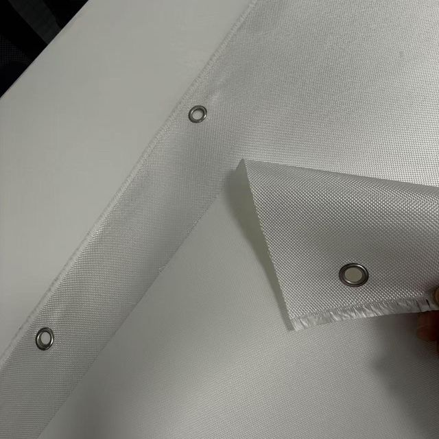 High Silica Glass Fiber Fireproof and High-Temperature Curtain Fabric