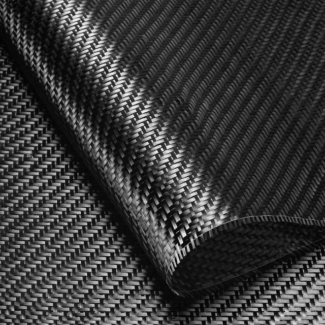 12K 560GSM Carbon Fiber Cloth-Plain