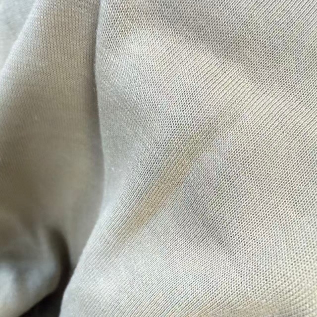 Modified Acrylic Tencel Blended Knitted Sweat Fabric