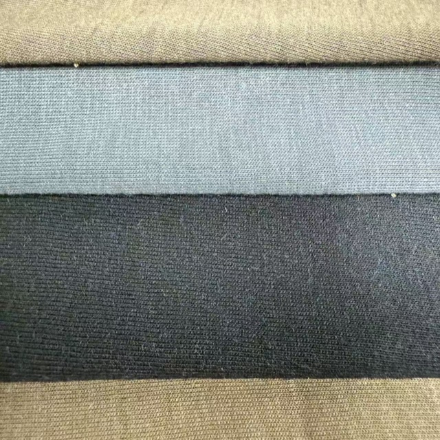 Modified Acrylic Tencel Blended Flame-retardant Knitted Sweat Fabric