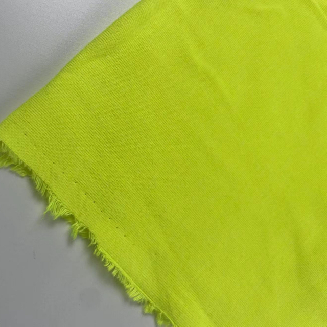 240gsm modacrylic cotton ribbed knitted flame retardant fabric