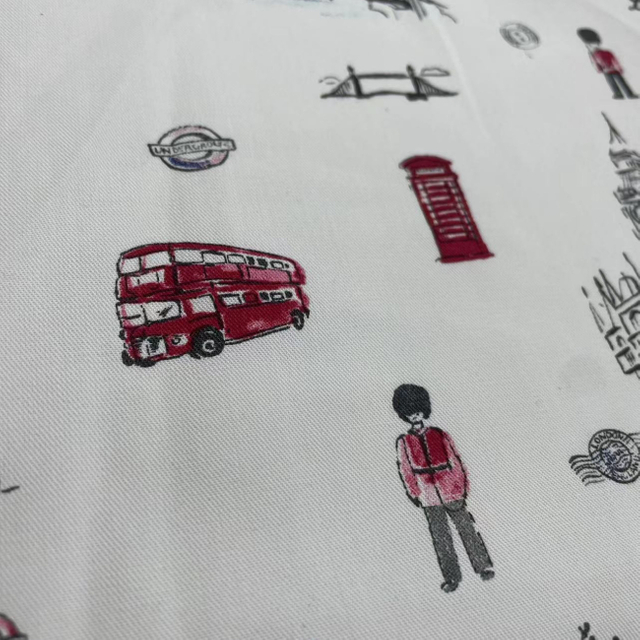 130gsm Modacrylic cotton blended digital printing flame retardant woven fabric 