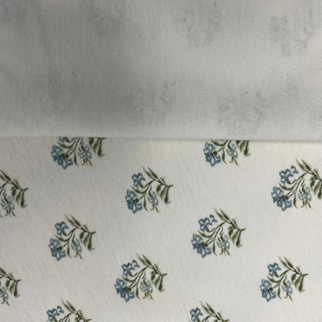 220gsm Modacrylic Cotton digital printing Flame Retardant knitted Fabric