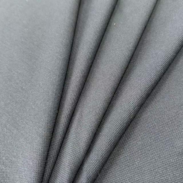 220gsm Modified acrylic cotton blended flame retardant knitted pique mesh fabric