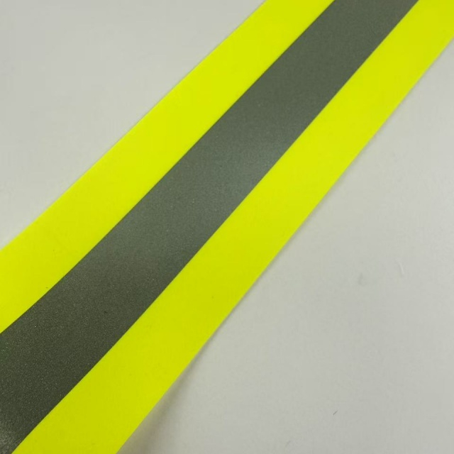 5cm Aramid Flame Retardant High Visibility Reflective Strip - Fluorescent Yellow