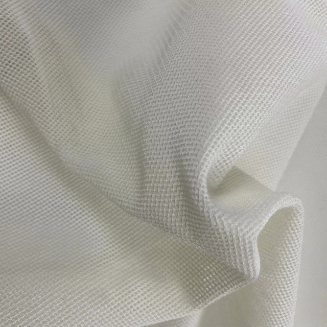150gsm Meta Aramid Warp Knitted Mesh Flame Retardant Fabric