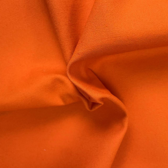 315gsm Orange cotton flame retardant woven fabric