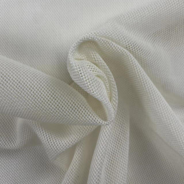 150gsm Meta Aramid Warp Knitted Mesh Flame Retardant Fabric