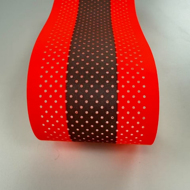 5cm aramid flame retardant high visibility reflective strip - fluorescent orange