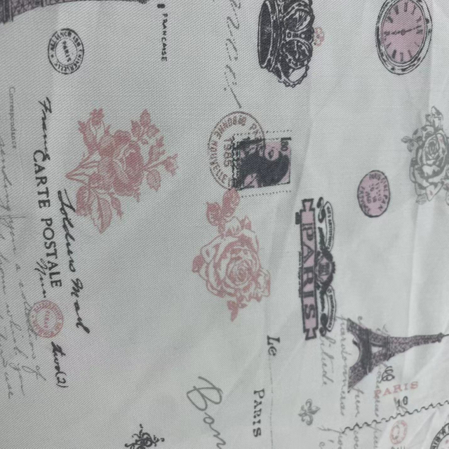 130gsm Modacrylic cotton digital printing Fireproof woven fabric 